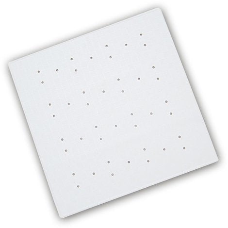Rubber White Shower Mat