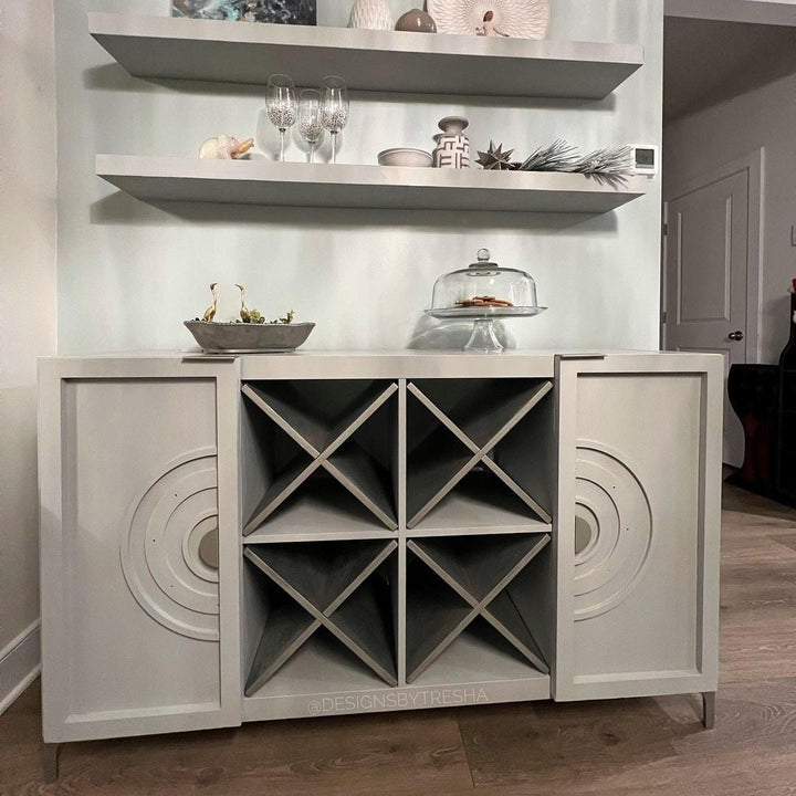 Ash Soft Gray by Beyond Paint. All In One Paint for furniture from Smyths Homevalue.