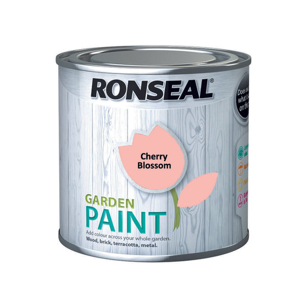 Ronseal Garden Paint 250ml Cherry Blossom