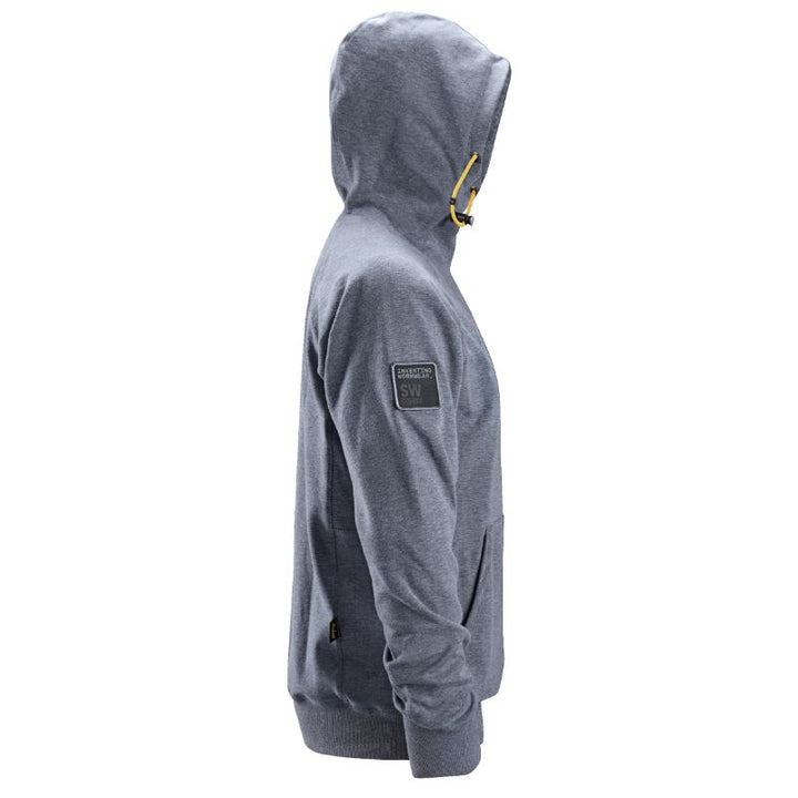 Snickers 2881 Logo Hoodie | Dark Blue Melange - 3400