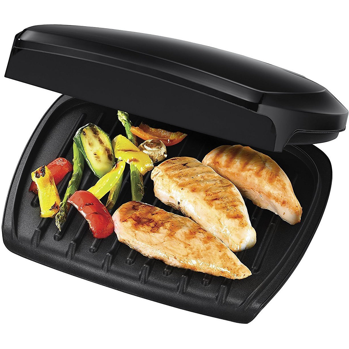 George Foreman 5 Portion Family Grill - Black