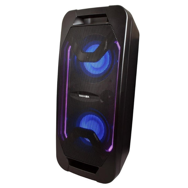 Toshiba 60W Portable Wireless Rechargeable Tower Speaker - Black | TY-ASC65