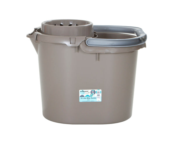 Wham 16Ltr Mop Bucket Mocha