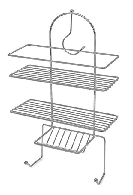 Shower Chrome Caddy with Hook