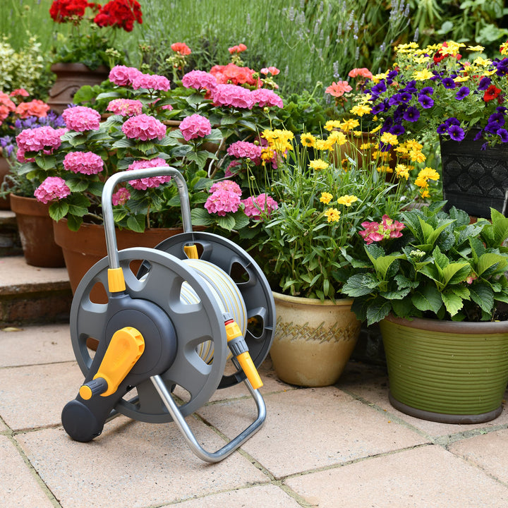Hozelock 2-in-1 Hose Reel (60m)