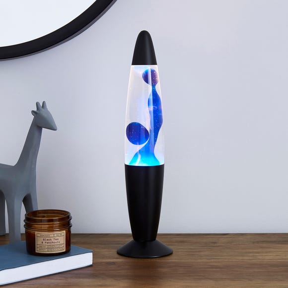 Retro Blue Lava Lamp