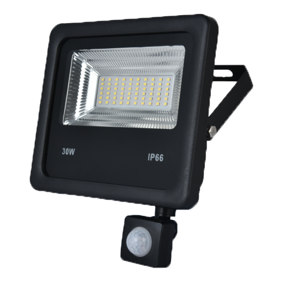 STARBRITE SLIM AURIGA SENSOR LED FLOODLIGHT - 30W - 30BW