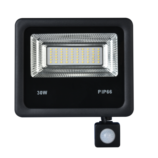 STARBRITE SLIM AURIGA SENSOR LED FLOODLIGHT - 30W - 30BW