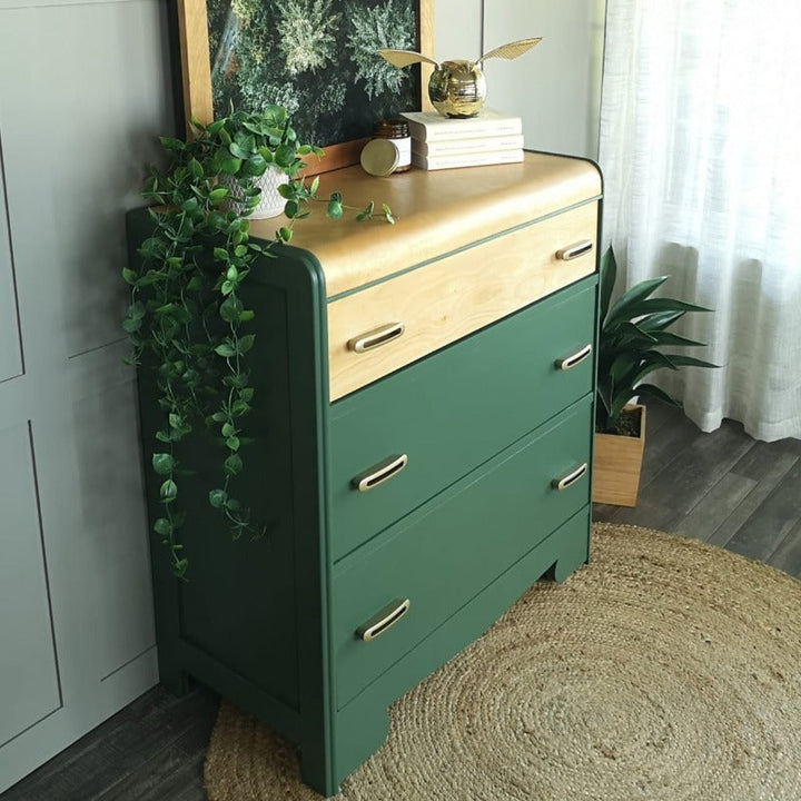 Forest Green by Beyond Paint. All In One Furniture Paint from Smyths Homevalue.