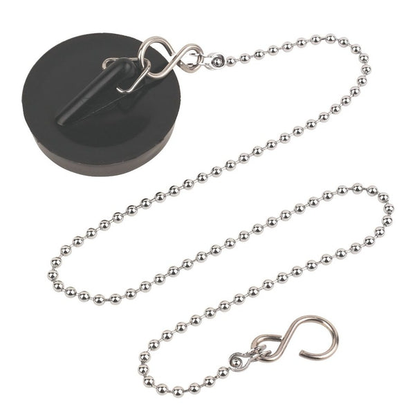 Easi Plumb Rubber Plug & Chain Set