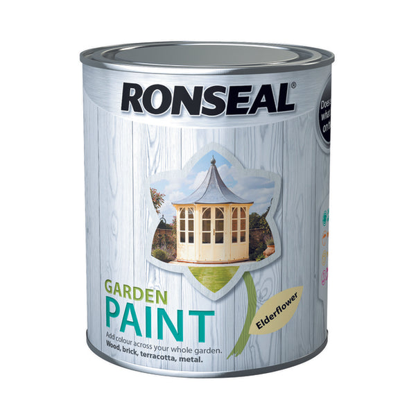 Ronseal Garden Paint 750ml Elderflower