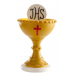 Communion Calix Resin Cake Topper 13cm