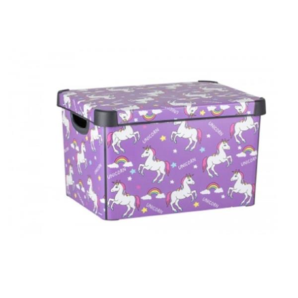 Curver Unicorn Decorated Storage Box
