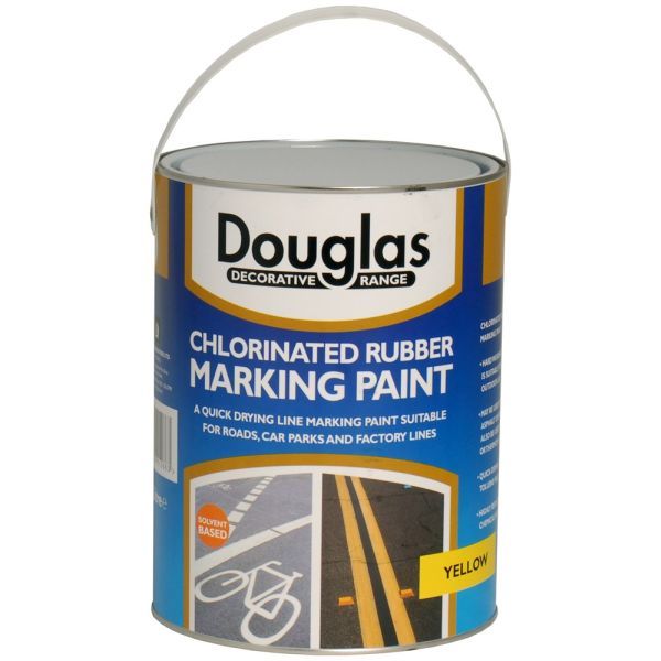 Douglas Chlorinated Rubber Line Marking Paint - 5L