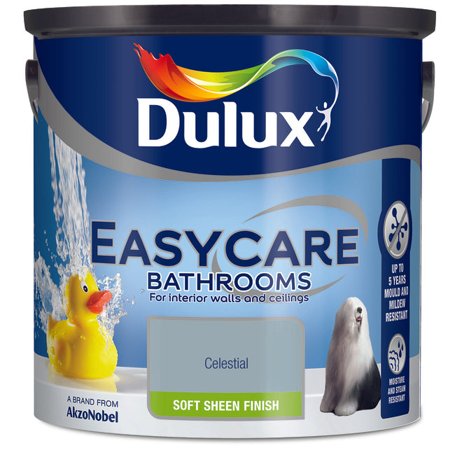 Dulux Easycare Bathrooms Celestial 2.5L Media 1 of 1