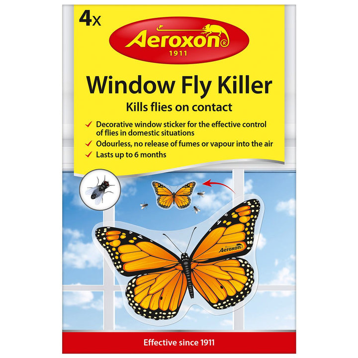 Aeroxon Window Fly Killer Stickers