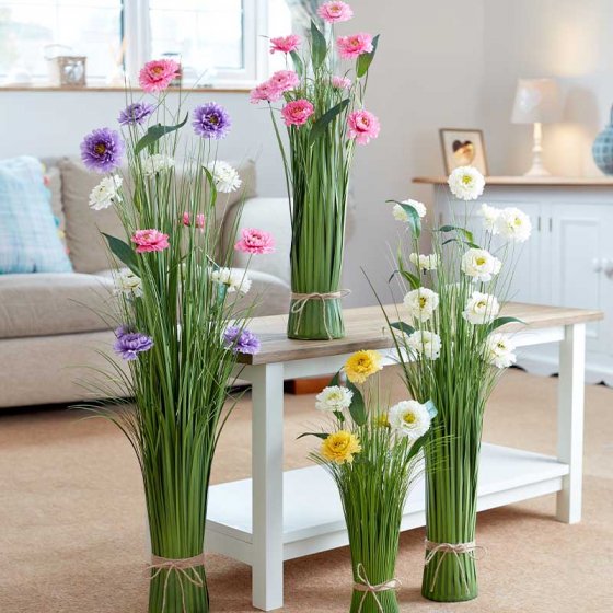 Faux Bouquet - Pearl Blooms, 70cm