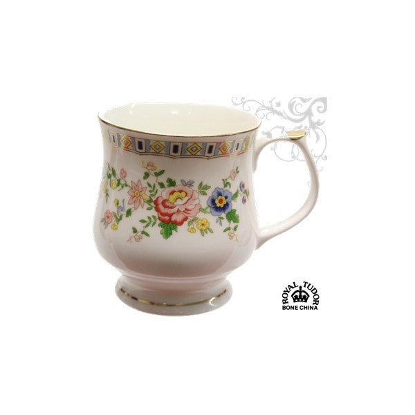 Antique Rose Dove China Mug