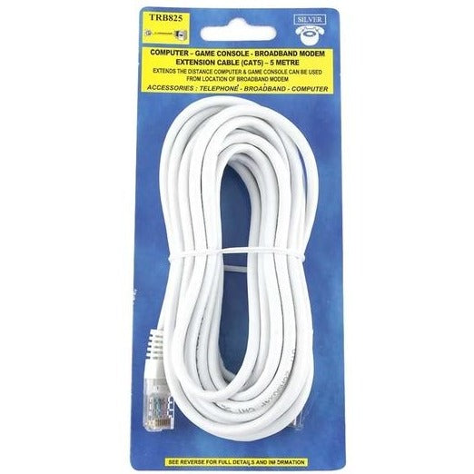 5 Metre CAT 5 Extension Lead
