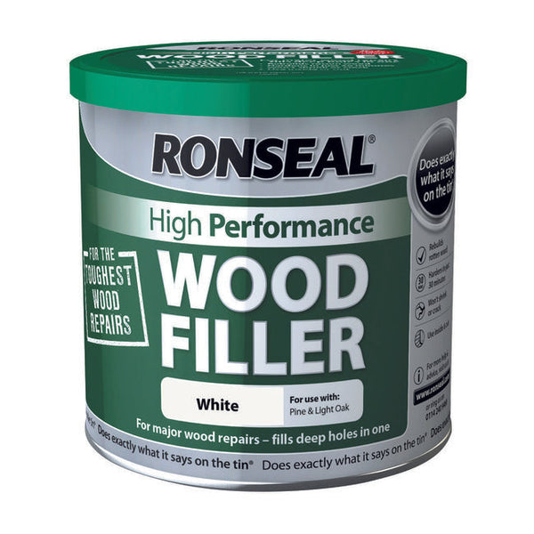 Ronseal High Performance Wood Filler - White