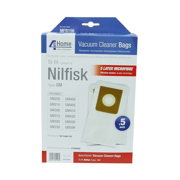 Nilfisk Replacement Vacuum Cleaner Bags