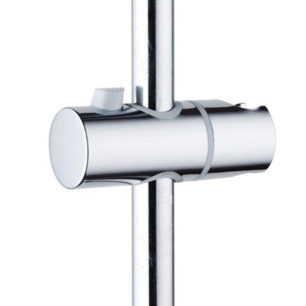 Shower Head Chrome Push Button Height Adjuster