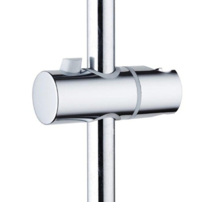 Shower Head Chrome Push Button Height Adjuster