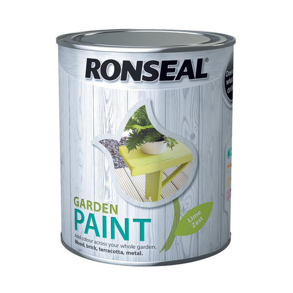 Ronseal Garden Paint 750ml Lime Zest