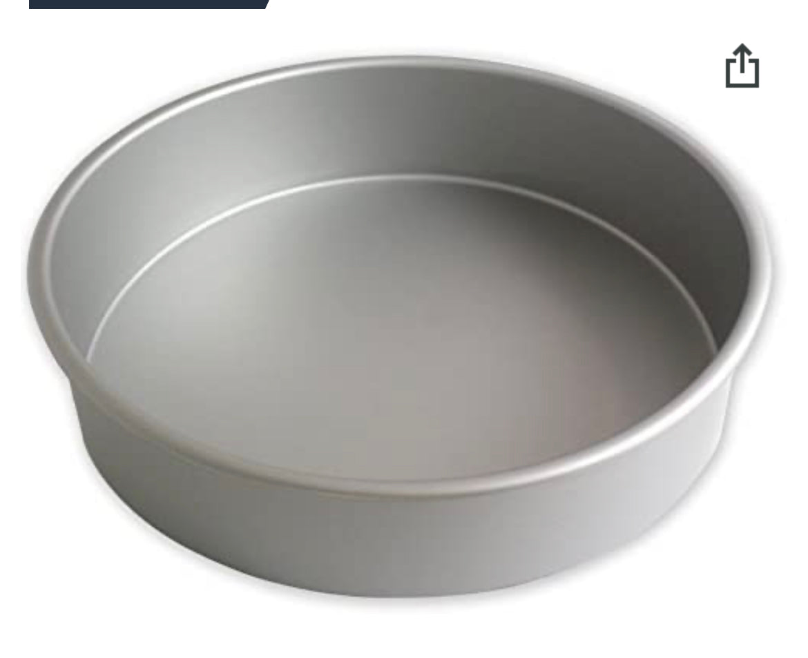 PME Round Cake Pan 8x2 Inch