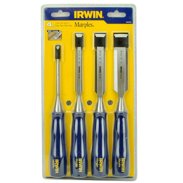 IRWIN Marples M444 Blue-Chip Bevel Edge Chisels Set