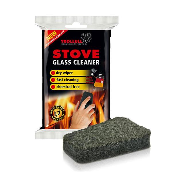 Stove Glass Cleaner Pads 2 Pack