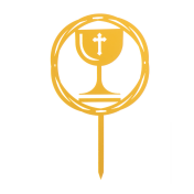 Cake Topper Communion Chalice 16.5 X 9.9cm