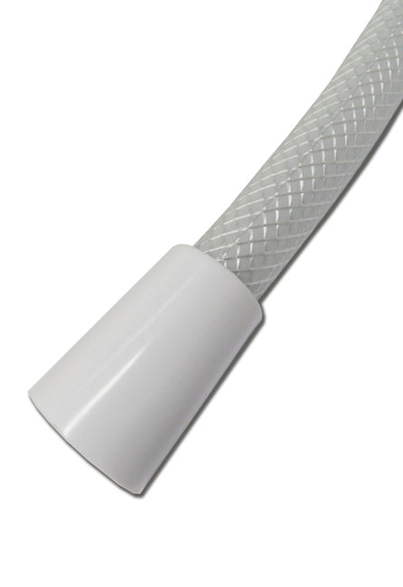 Shower Hose White PVC 1.5m