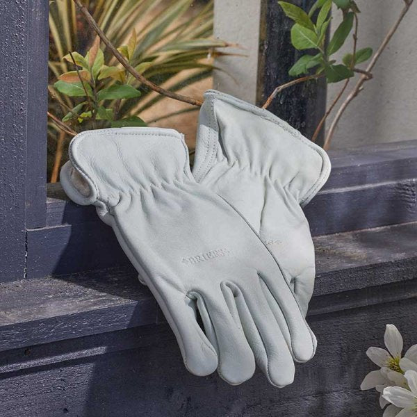 Ultimate Lined Leather Gloves S7 Cream