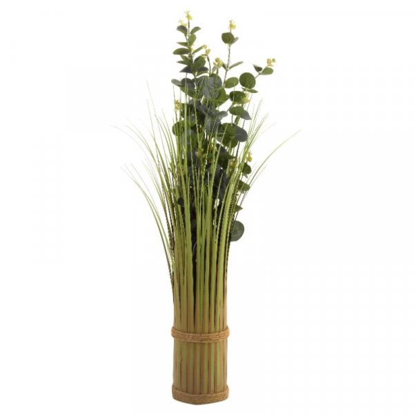 In-Lit Artificial Bouquet - Eucalyptus - Verde 70 cm