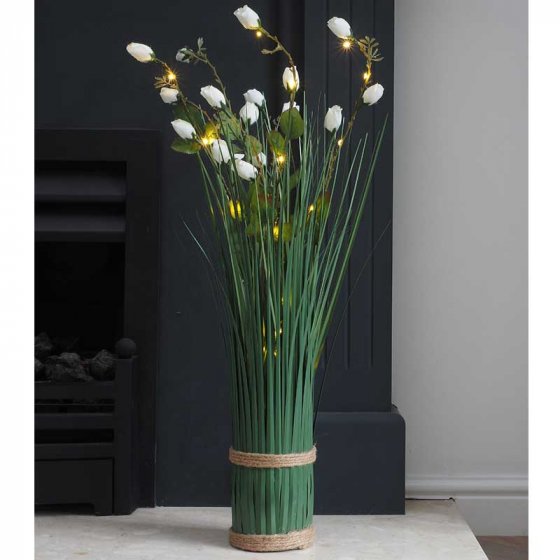 In-Lit Artificial Bouquet - Sweetheart Rose 70 cm