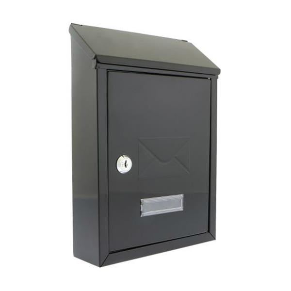 Postplus Townhouse Black Gloss Post Box