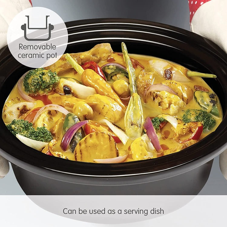 Morphy Richards 3.5Ltr Stainless Steel Slow Cooker