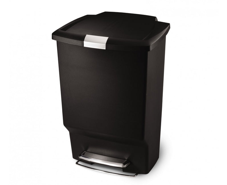 Simplehuman 45Ltr Rectangular Plastic Pedal Bin