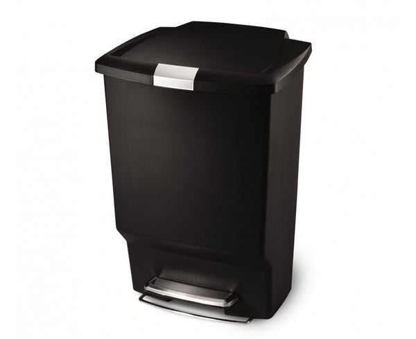 Simplehuman 45Ltr Rectangular Plastic Pedal Bin