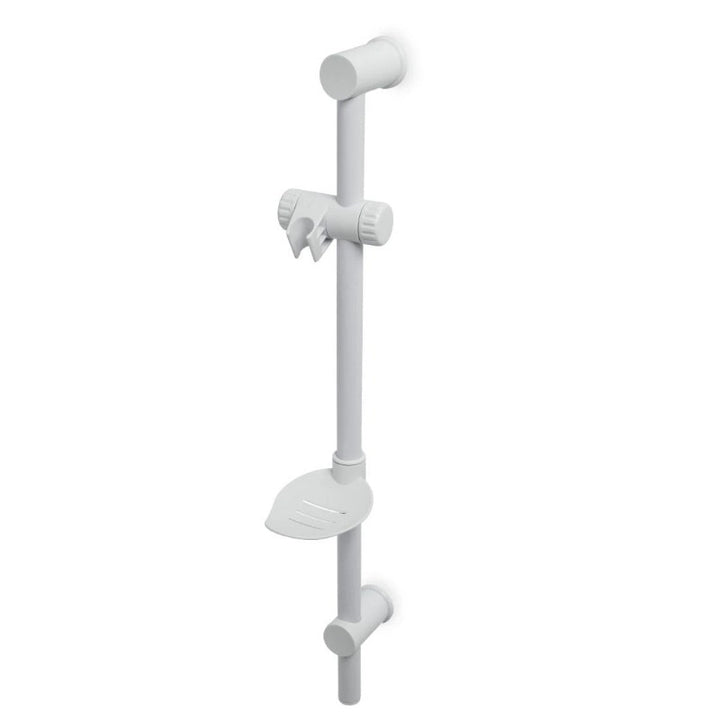Blue Canyon Freeway Shower Riser Rail & Brackets - White
