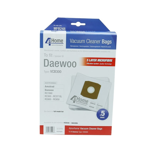 Daewoo Replacement Vacuum Cleaner Bags