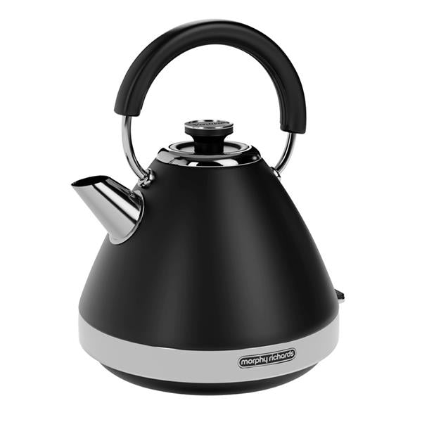 Morphy Richards 1.5L Venture Pyramid Kettle - Black