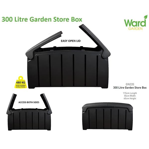 Garden Storage Box 300Ltr