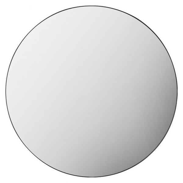 Hayle Round Mirror - Silver