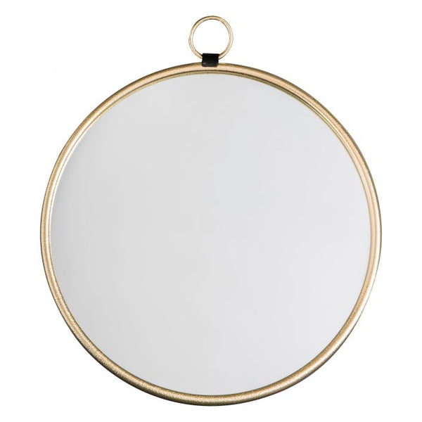 Bayswater Round Mirror - Gold