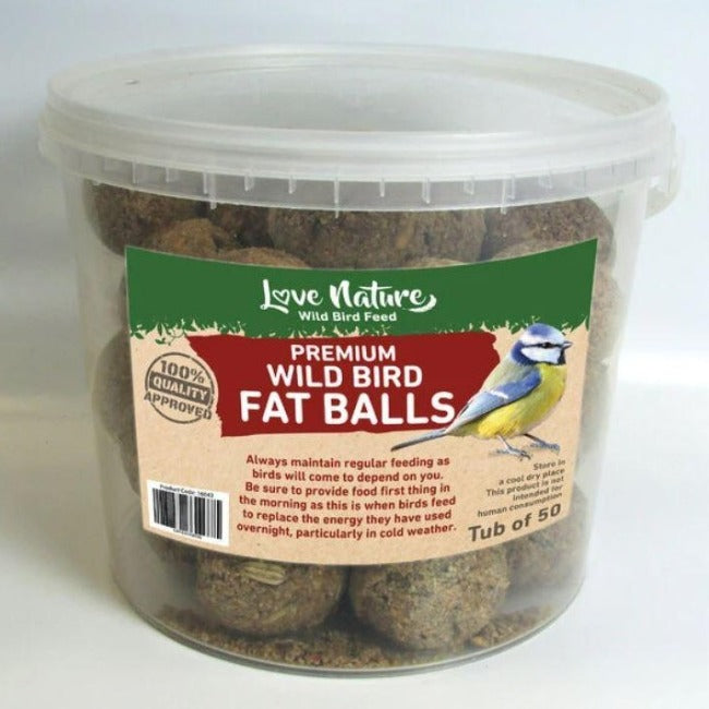 50 Fat Balls Bucket - Bird Feed - Homevalue - Smyths Homevalue