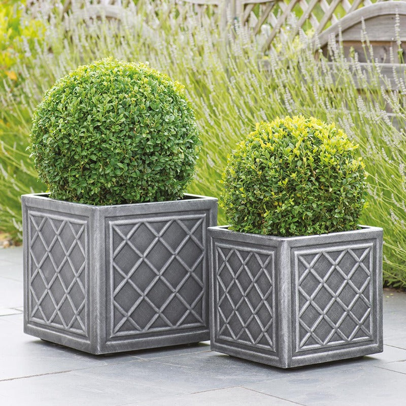 Stewart Lead Effect Square Garden Planter