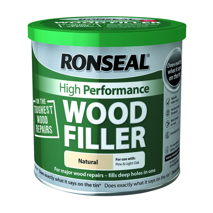 Ronseal High Performance Wood Filler - Natural