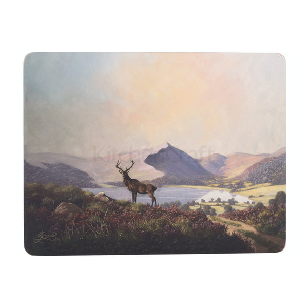 Creative Tops Highland Stag Pack Of 6 Premium Placemats